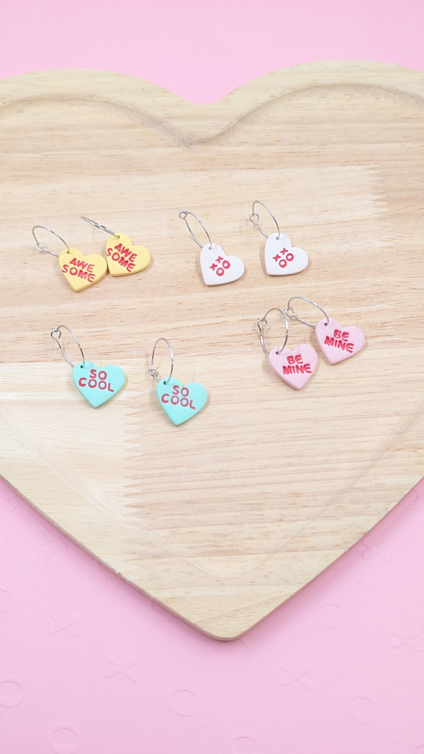 Conversation Heart Hoops