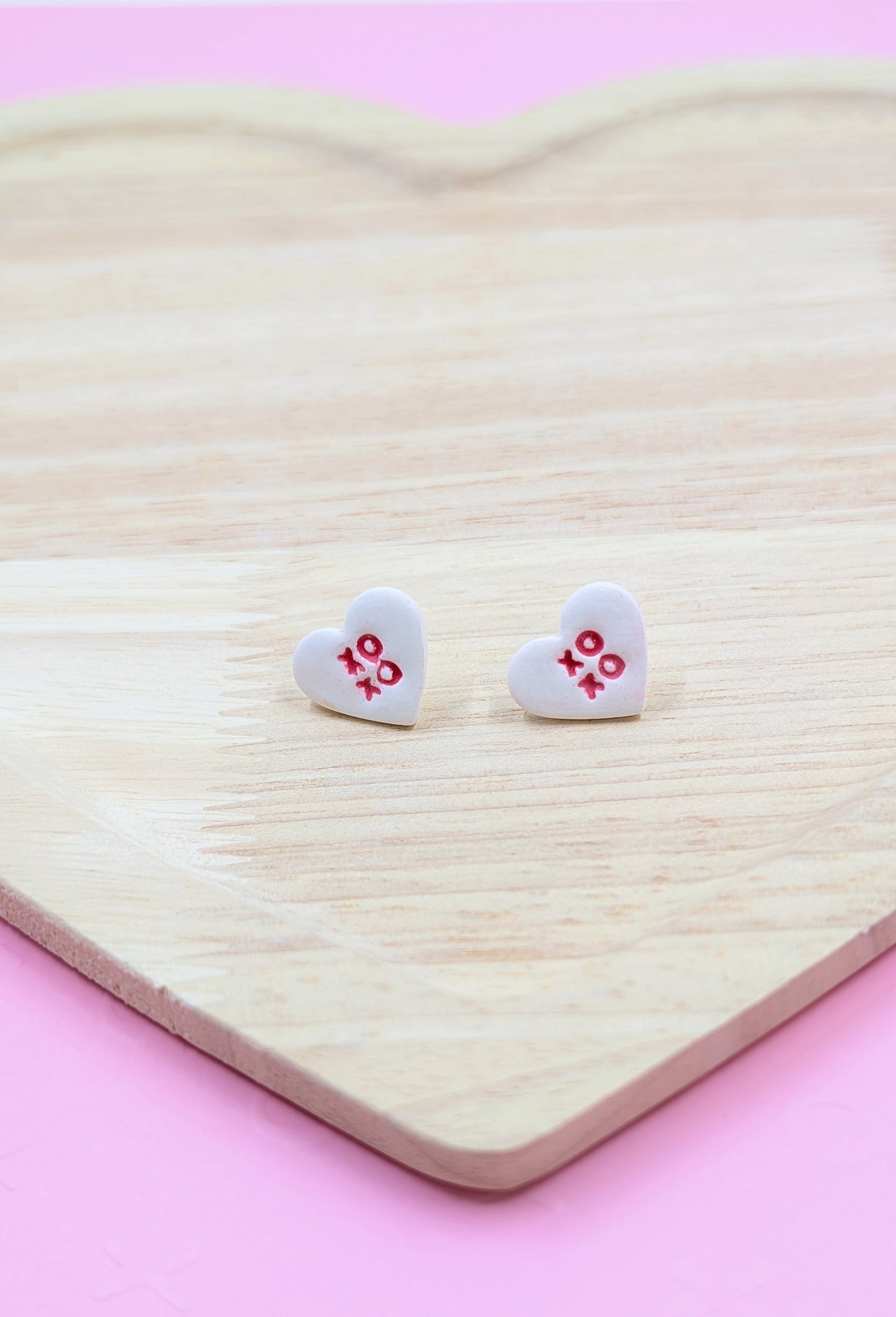 Conversation Heart Studs